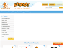 Tablet Screenshot of natkhattoys.com